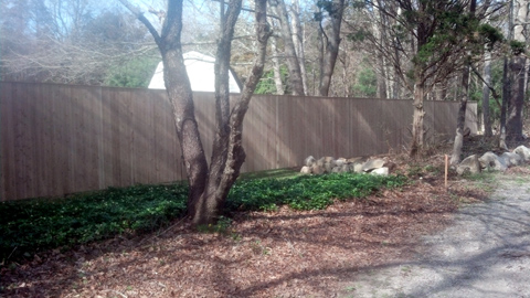Wooden privacy fencing, wood fences - Lakeville, Freetown, Rochester, Fairhaven, MA