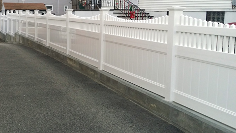 Vinyl fencing, vinyl privacy fences, PVC fences, residential fencing, MA, RI