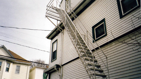 Fire escapes, MA, RI, wrought iron fire escapes, custom wrought iron exterior stairs, iron fire escape Fire escapes, MA, RI, wrought iron fire escapes, custom wrought iron exterior stairs, iron fire escape