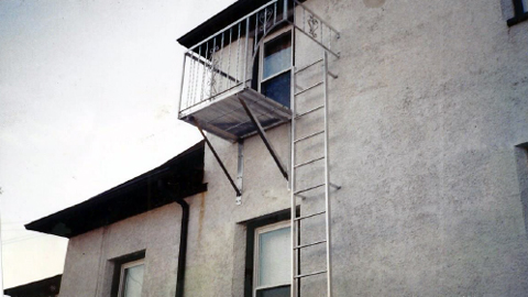 Fire escapes, MA, RI, wrought iron fire escapes, custom wrought iron exterior stairs, iron fire escape Fire escapes, MA, RI, wrought iron fire escapes, custom wrought iron exterior stairs, iron fire escape